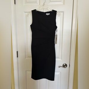 Calvin Klein Black Midi Dress
